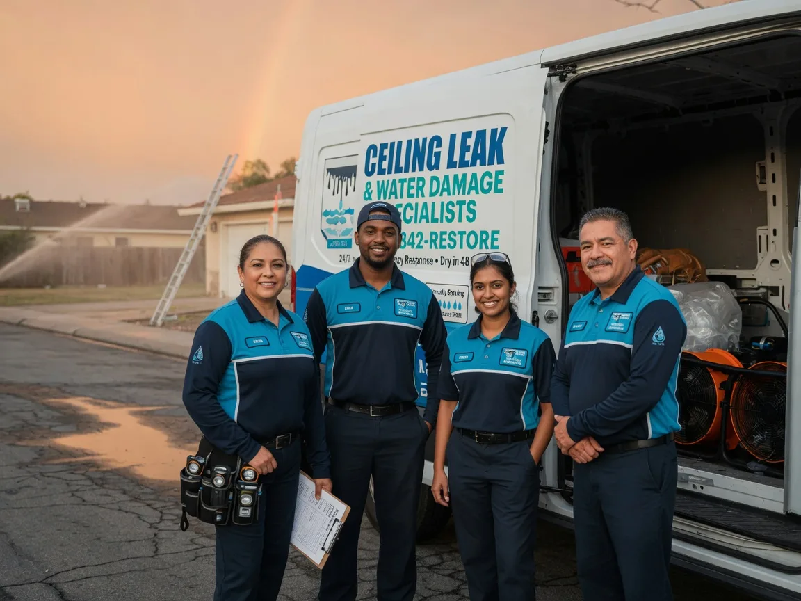 Ceiling Leak Cleanup company in Almond, WI