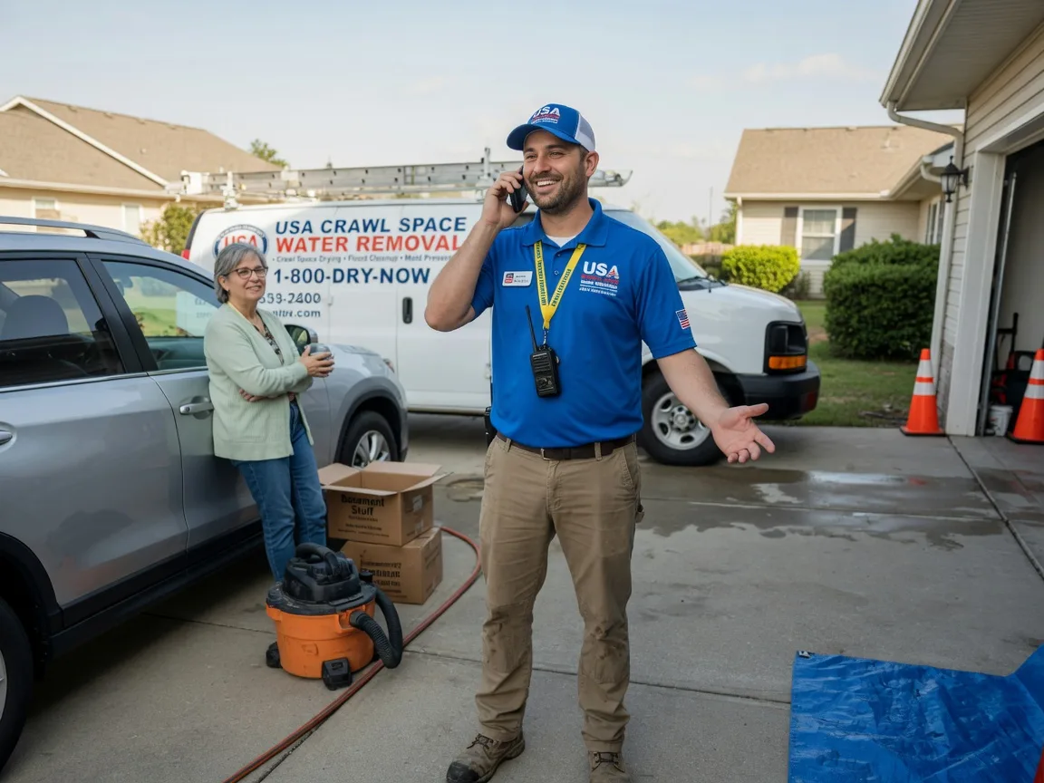 Crawl Space Water Removal Almond, WI FAQs